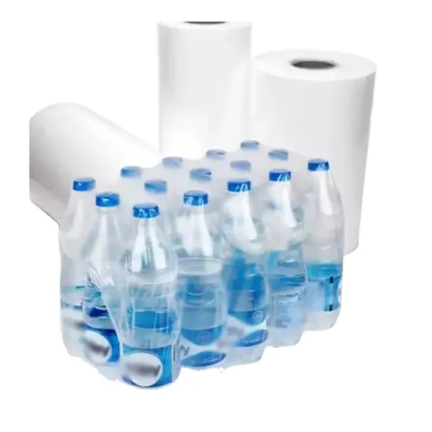 PLA Heat Shrink Film Transparent Environmentally Friendly and Biodegradable WINE JUICE BOTTLE Forming Film