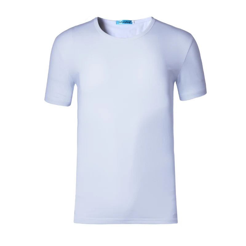 200 grams 95%Cotton 5%Spandex Wholesale Cheap Plain Men T Shirts Custom Printing