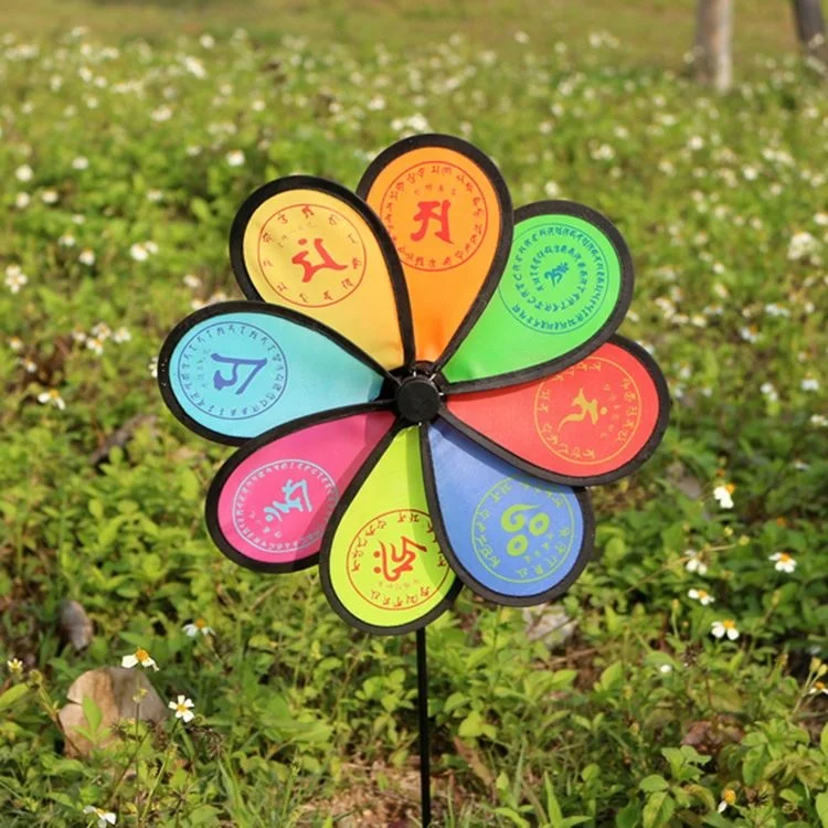 Hot Sale Plastic Toy Windmills For Kids Promotional Logo Printed Toy Windmills