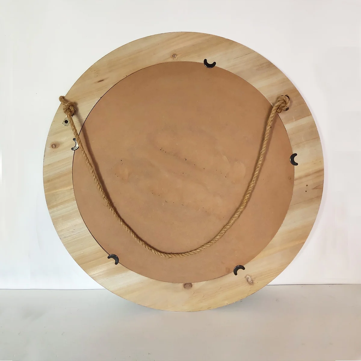 Hot Sale Bedroom Dresser Wooden Round Mirror for Hotels Homes