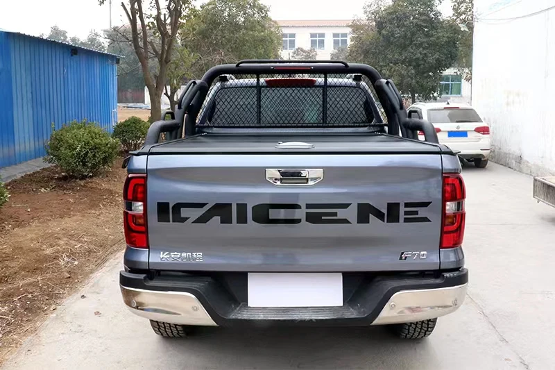 4x4offroad Aluminium Alloy Electric Retractable Tonneau Cover Roller Shutter Lid Pickup Bed Cover for Kaicene F70/Peugeot hunter