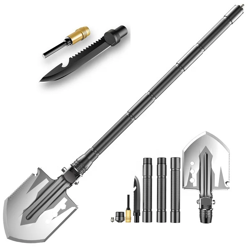 G11 Multifunction Camping Shovel ,Survival Shovel, with S/S and Aluminum handle