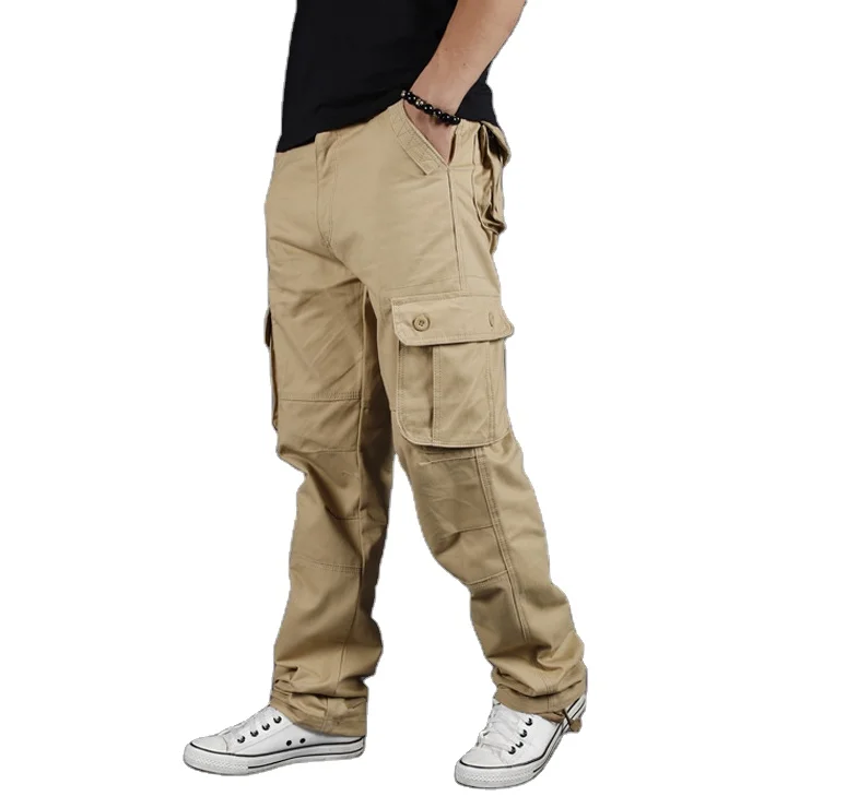 high quality amy military tactical custom cargo pants mens  cotton long casual breathable baggy  work trousers (62147455480)