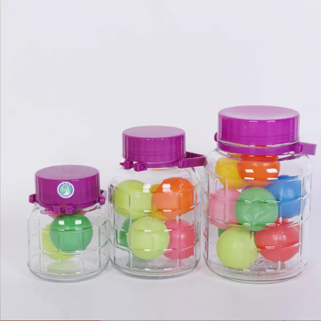 1L 2L 3L 5L 10L 12L 16L 20L  Glass Large Fermenting  Pickles Jug With Handle And Lid Water Bottle  For Juice Milk W