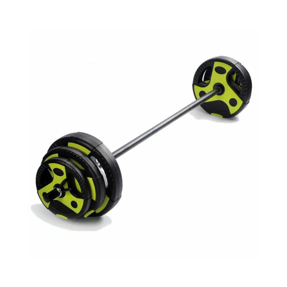 Reapbarbell лидер продаж упаковочная коробка из полиэтилена стандартное оборудование для спортзала набор цементных гантелей