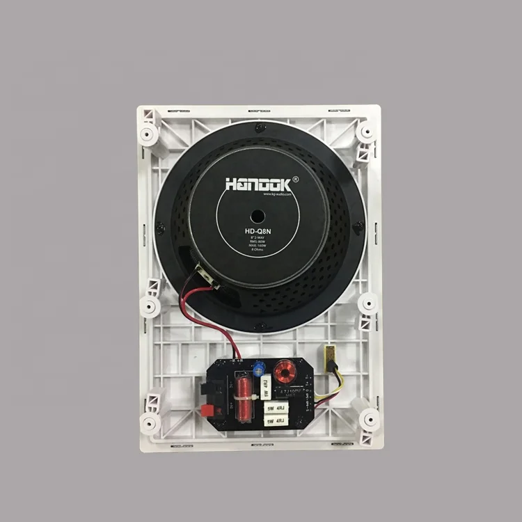 Professional Square In Wall & In Ceiling Home Audio Hifi Wall Speaker System