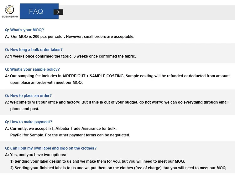 (8)FAQ