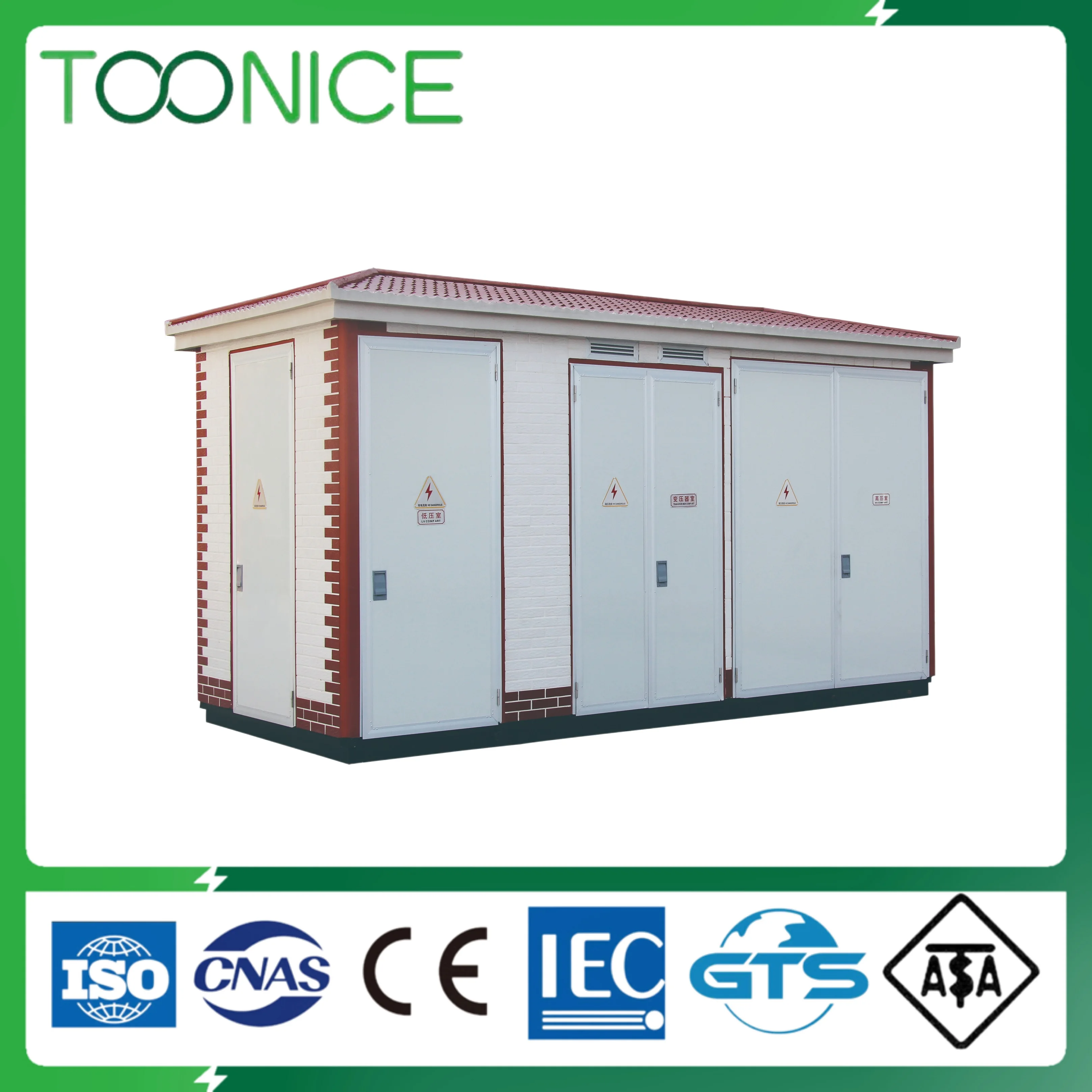 Toonice Advanced Compact 12kV 36kV Box type Substation for Oil and Gas Fields