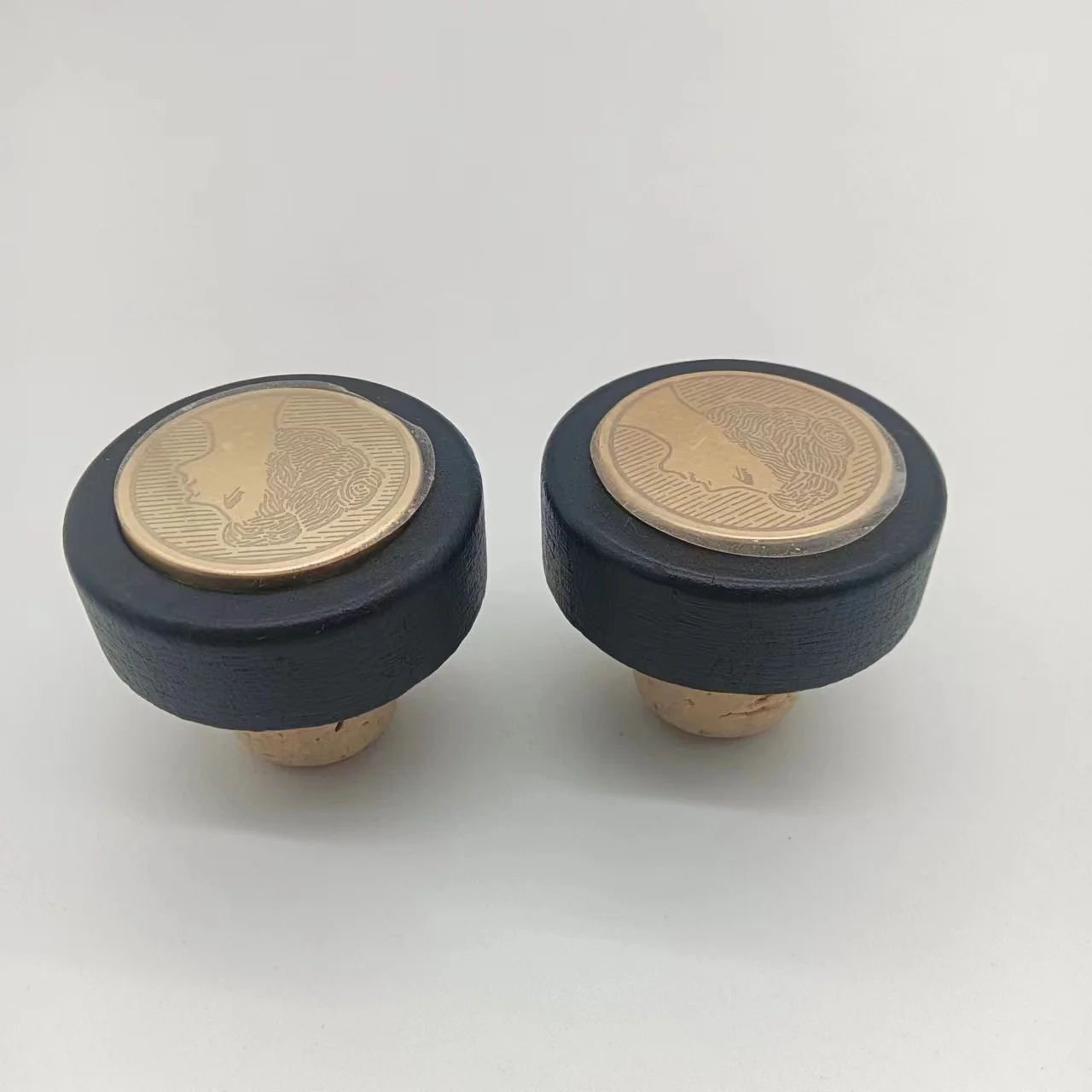 Biodegradable Factory wholesale products Red wine cork wine bottle stopper wooden cap T cork stopper