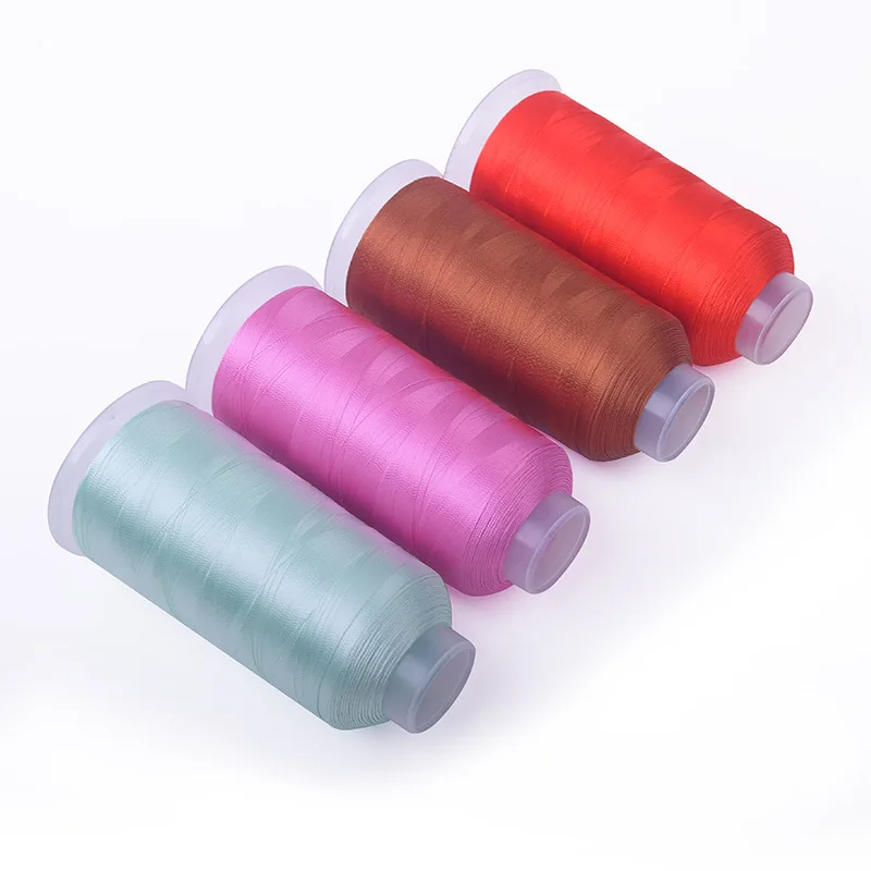 Good quality 100% rayon viscose 120D embroidery thread