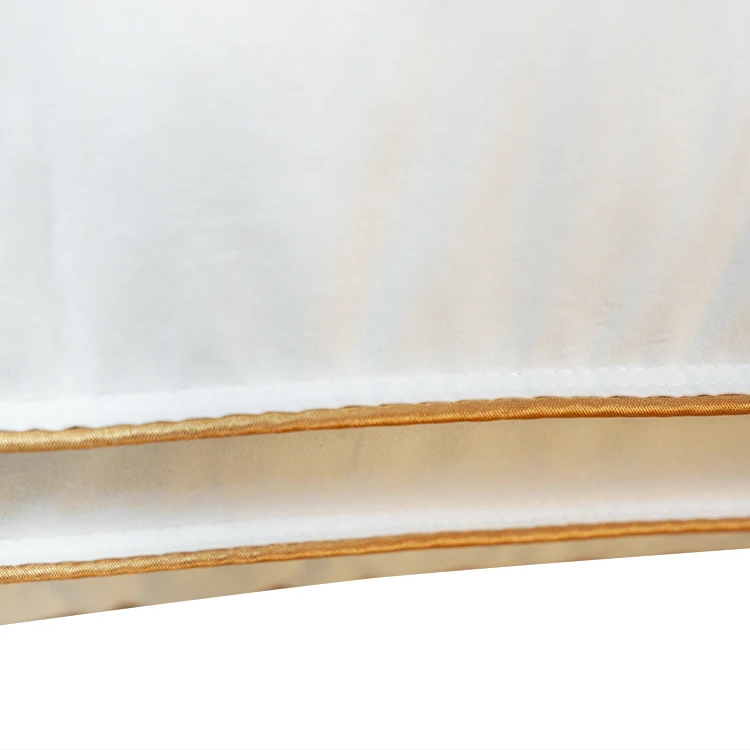 Double Layer Sleeping pillow Cotton Fabric 100% Luxury Market 5 Star hotel Pillow With Double Piping Customized size