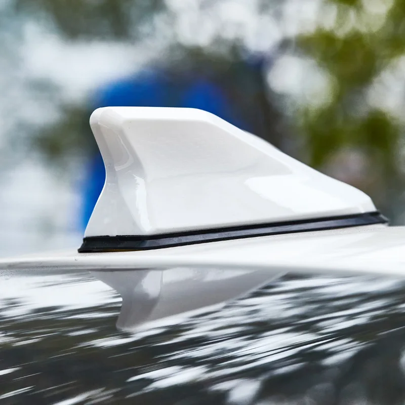 Car shark fin antenna with special antenna for signal radio roof decoration tail antenna modification without drilling