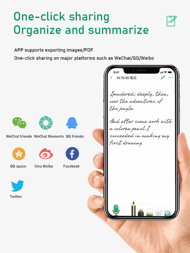 Wifi Smart Writing Pen A5 Notebook Gift Set Ble tooth Dot matrix Digital Writing Pen Synchronization Electronic Stylus Pen Set