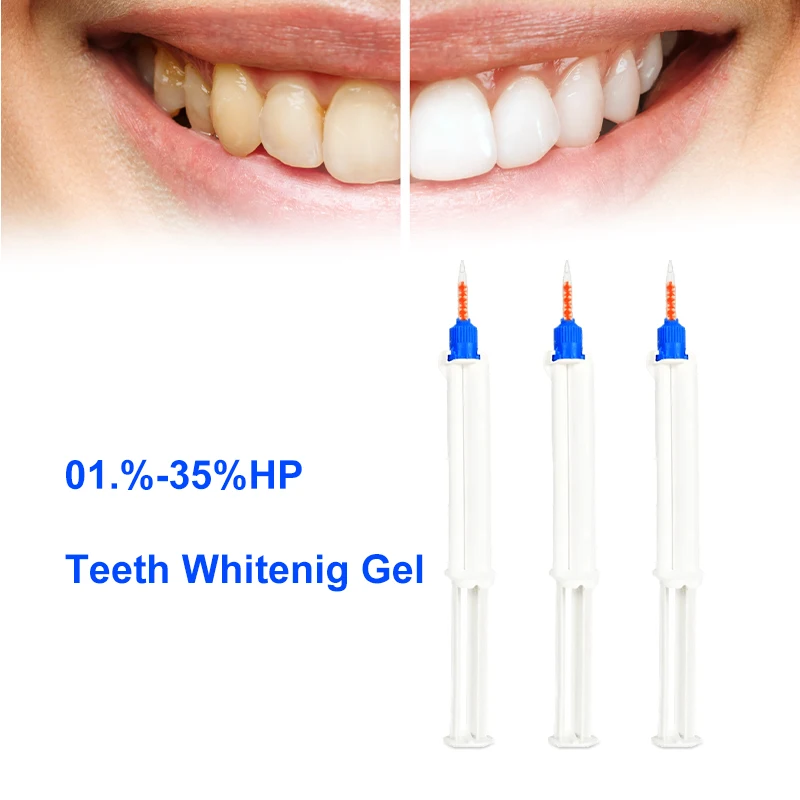 2024 Salon Clinic White Cleaning Bleaching Tooth Professional 35% Hydrogen Peroxide Teeth Whitening Gel Dental Whitening Kits