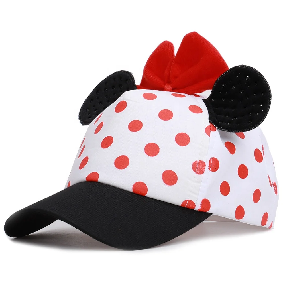 
Bow cute girl princess kids baseball cap 