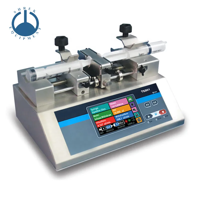 Top quality CE certified   TSD01-01 high precision multi-mode laboratory syringe pump