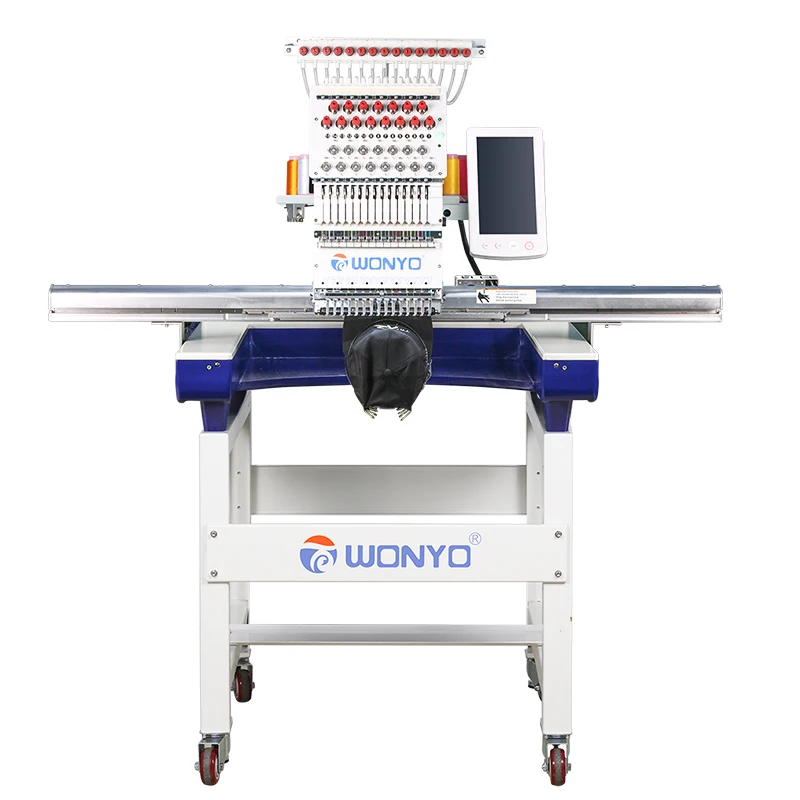 360x1200 мм рабочая зона 1200 об/мин лучший поставщик для предпринимательской вышивальной машины 15-игольная вышивальная машина