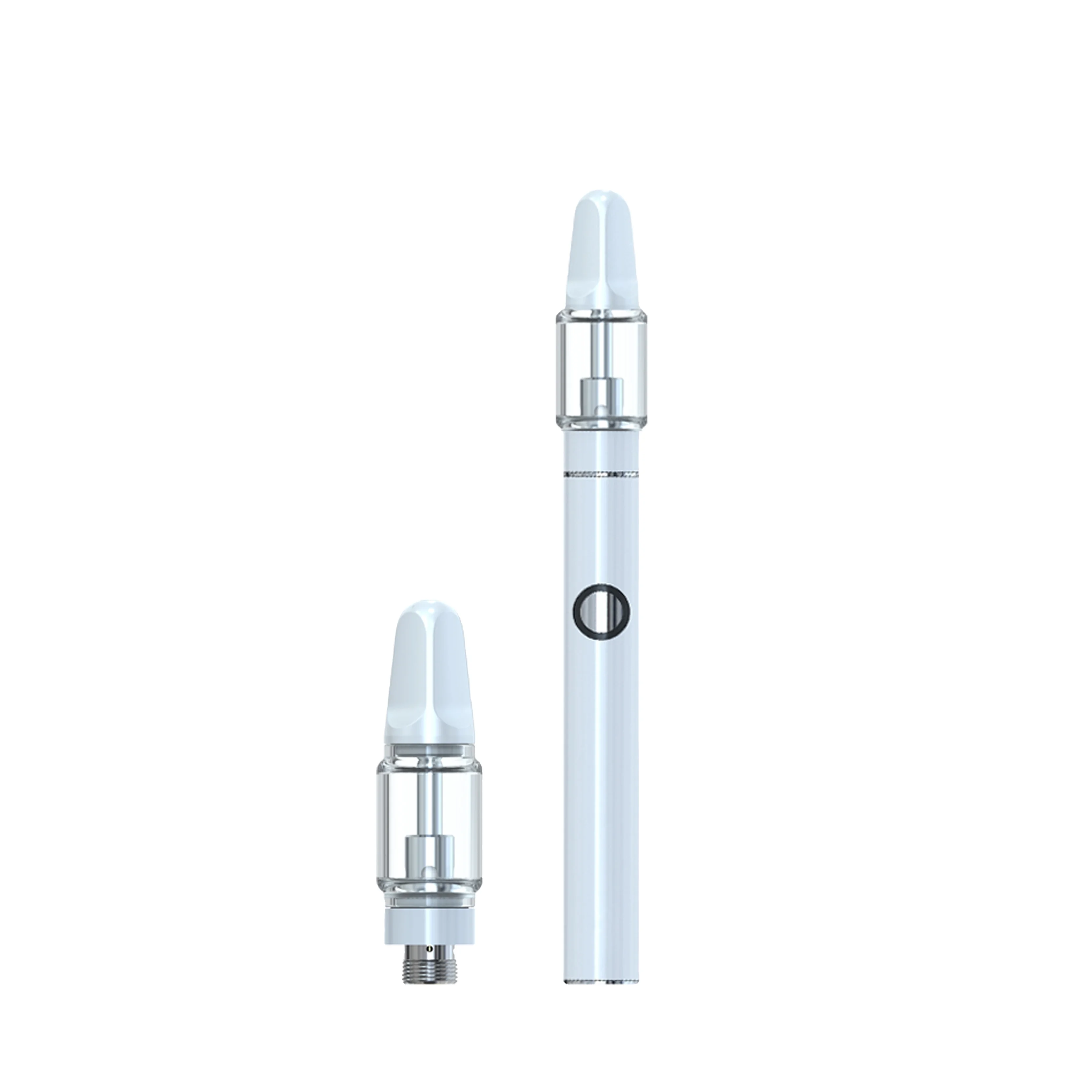 
CBD Atomizer ecig custom vape cartridge packing ceramic coil 0.5ml 510 thread cs510 vape cartridge 