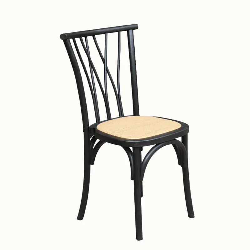 Hot Sale Wicker Rattan chair Vintage Furniture Handmade Cafe Chair indoor Furniture