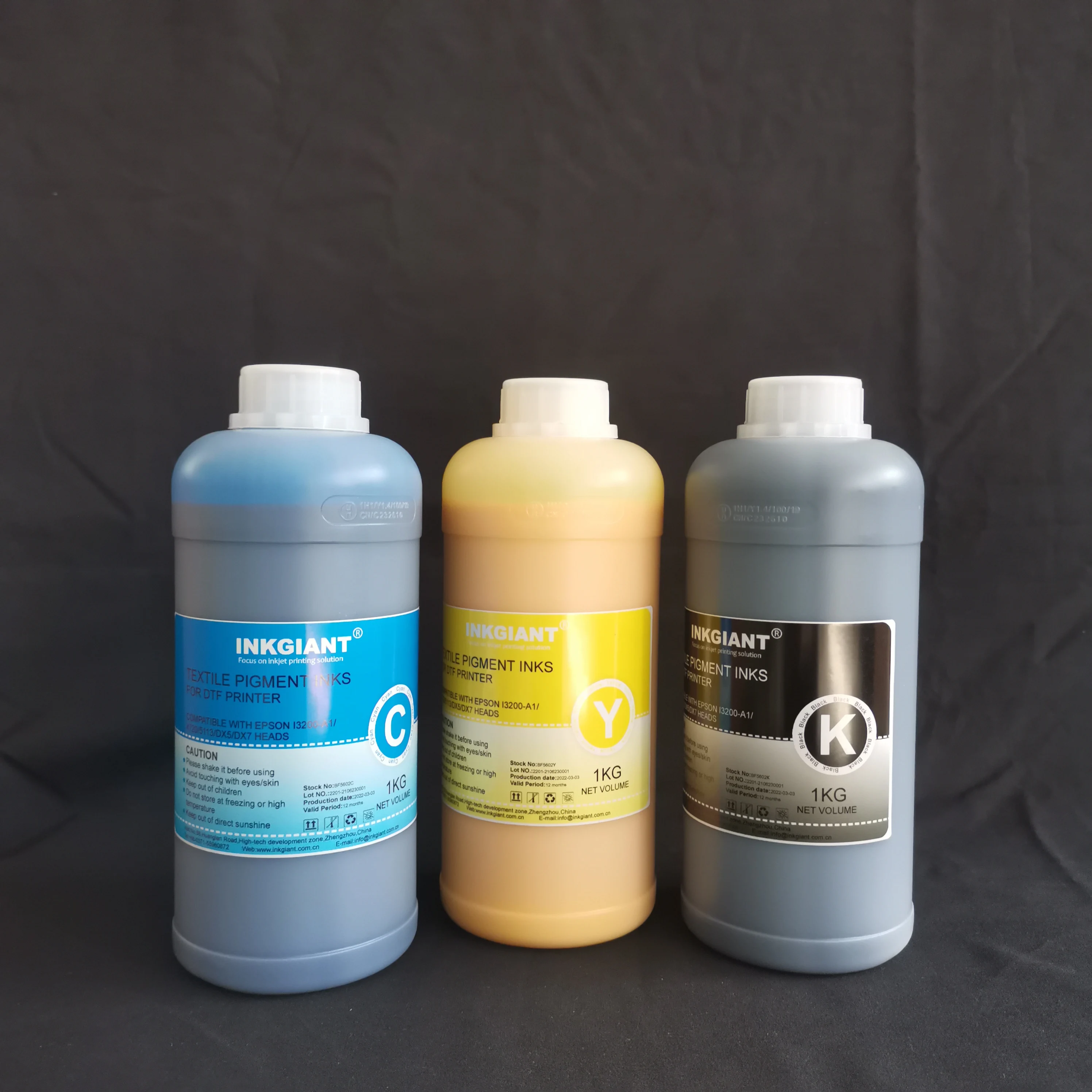 Various colors are optional environment-friendly DTF INK and can adapt to various types of printer