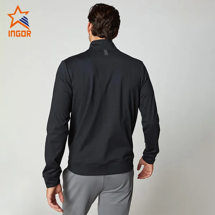 Ingor Casual Clothing Mens Full zip Up Jacket