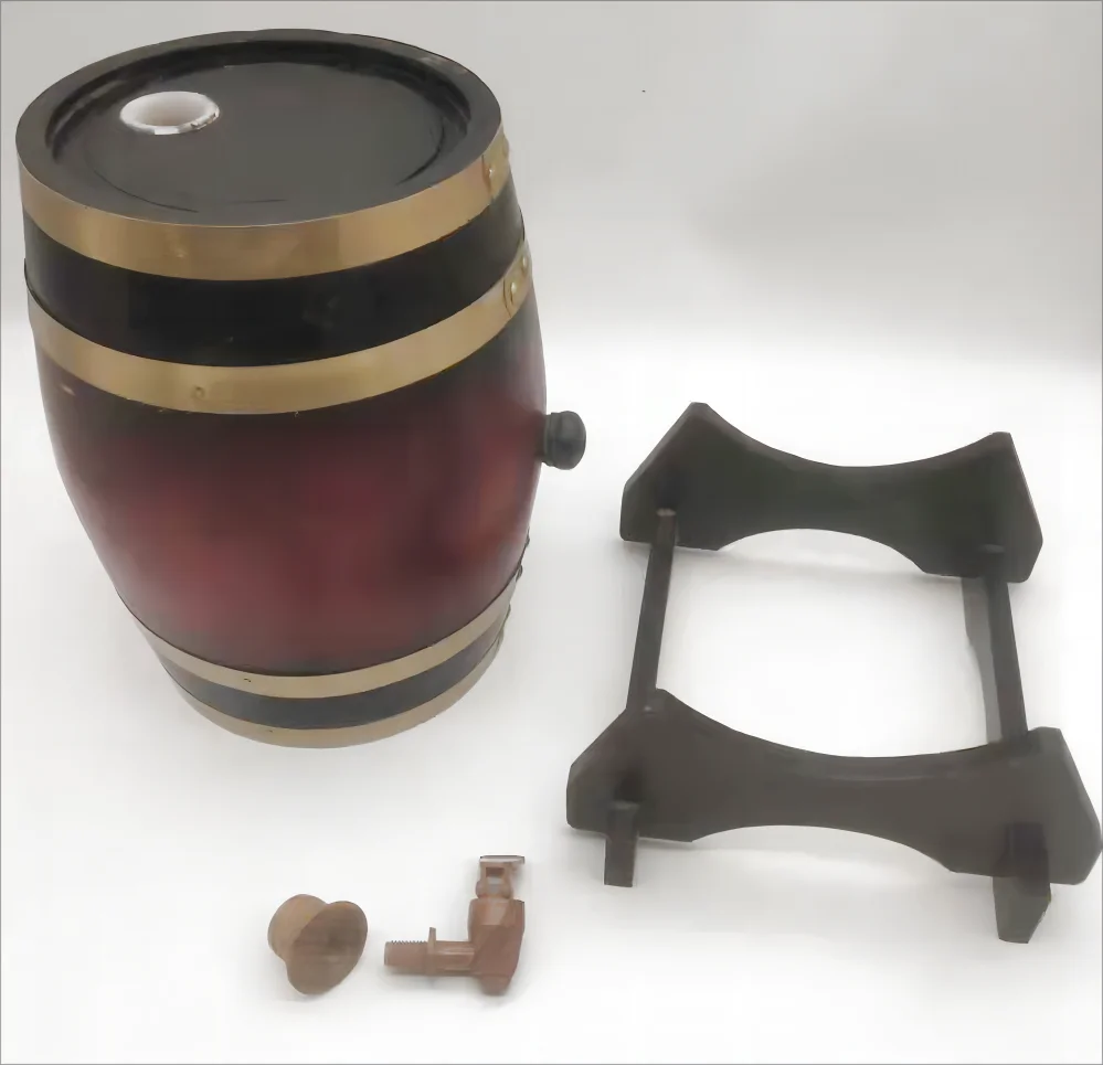 15L  Oak cask Wooden beer cask and whiskey decorative storage cask