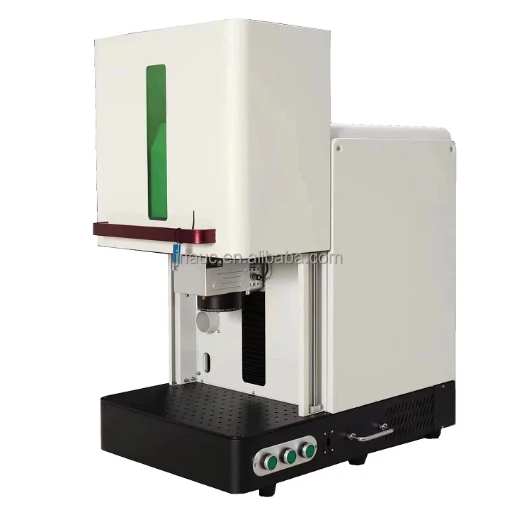 Mini 20w Enclosed Fiber metal Laser Marker Engraving Machine Price Portable Fiber Laser Marking Machines for jewelry and dog tag