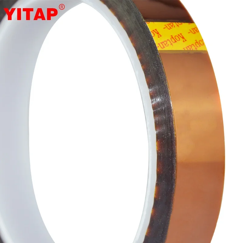 Silicone Adhesive Polyimide Insulation High Temperature Thermal Tape For Sublimation Coated