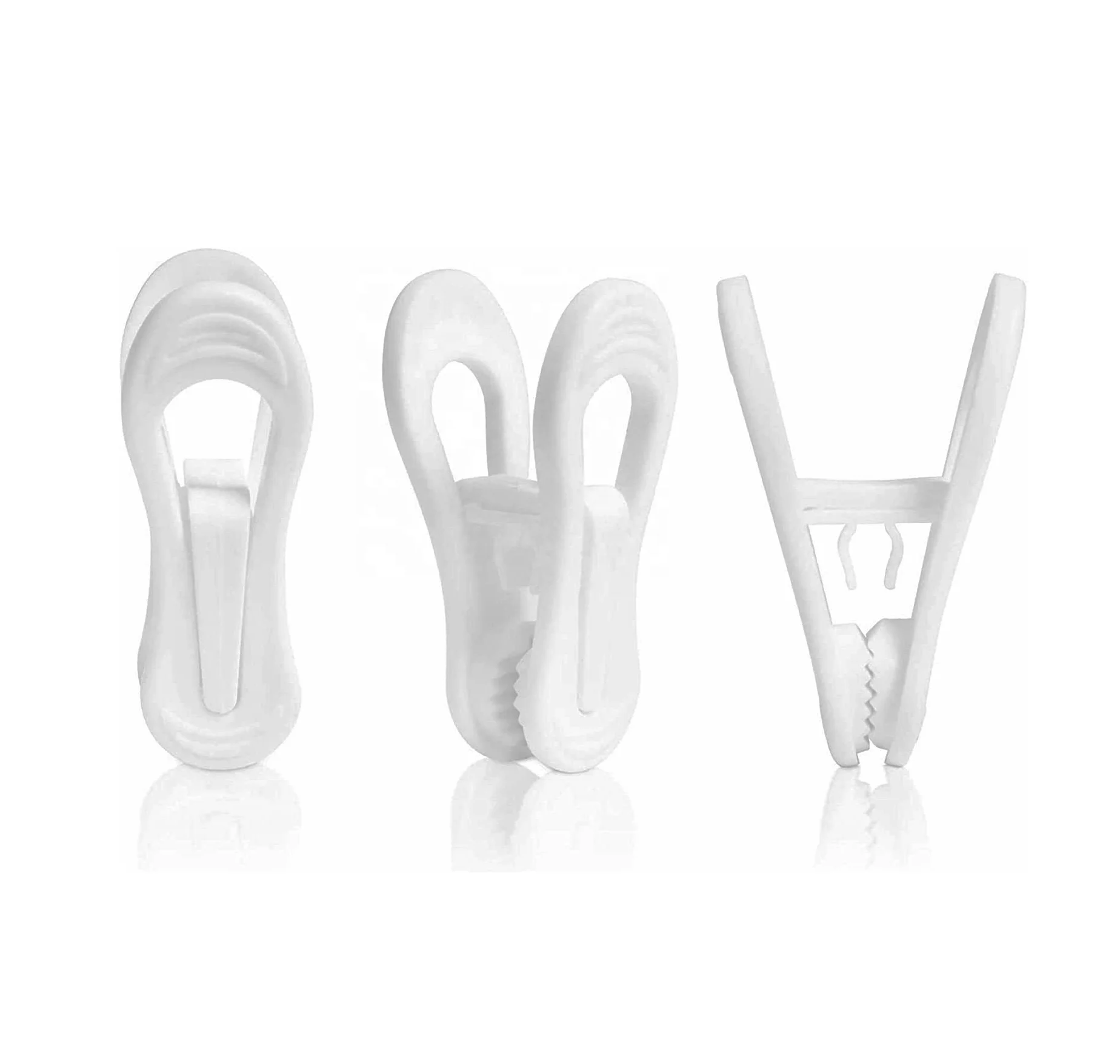 Wholesale Price Multi-Purpose Hanger Clips on Clothing Plastic Hanger Clips