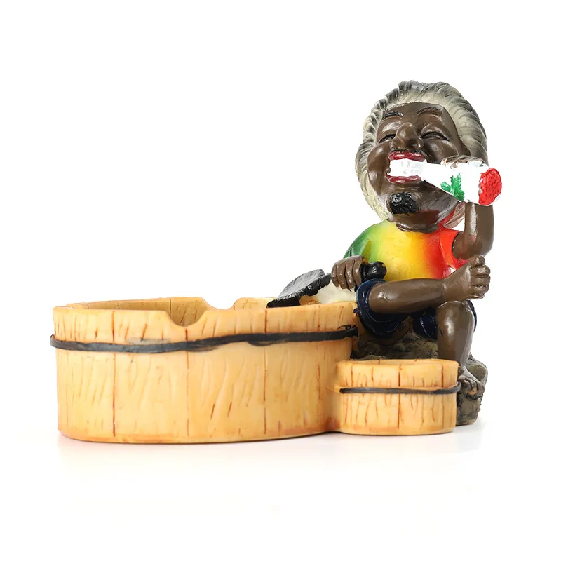 Custom Funnynocelty Colours Ashtrays For Boats Frog Jade Camel Human Ashtray