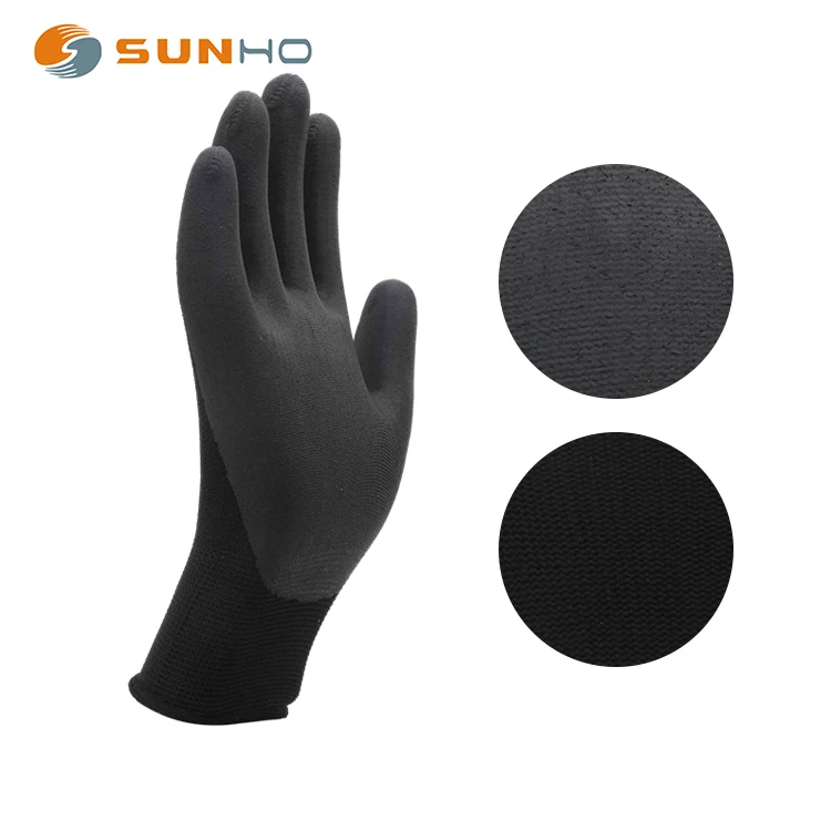 Sunnyhope изготовленным на заказ логосом вязаный 13 датчиков с подкладкой из полиэстера полностью ориентированной нитью покрытая Полиуретаном защитные
