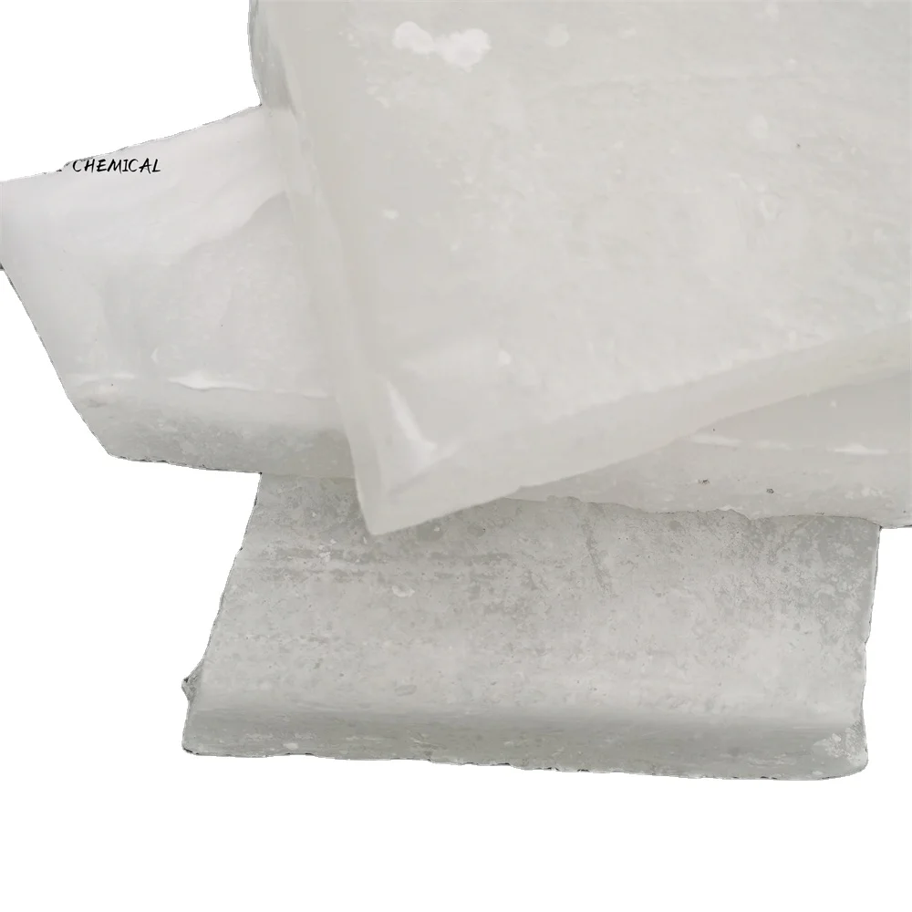 White Solid Daqing Petrochemical 58-60 Semi Refined Paraffin Wax for Candle Wholesale