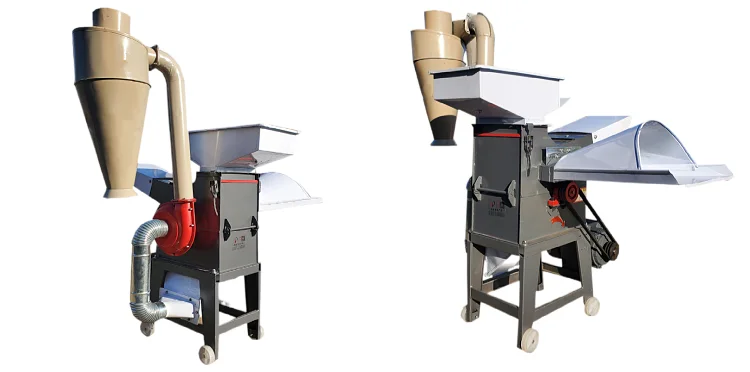 Feed crusher grinder grass feed processing machine Electric power  Corn rice husk maize grinding machine