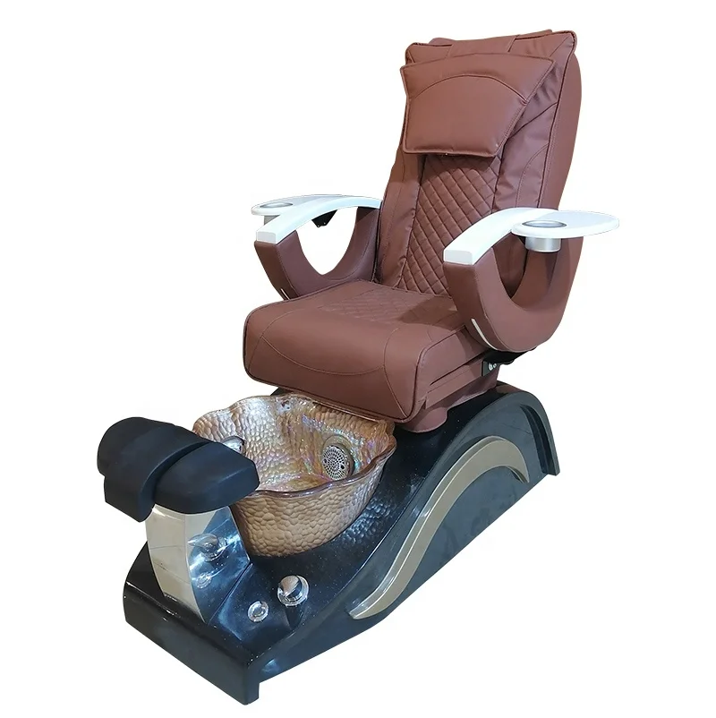 Luxury Nails Equipment pedicure Chair with Manipulator electric Massage Function Foot Spa Manicure Pedicure chair