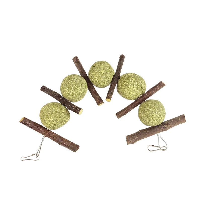 Pet Bunny Chew toy Rabbit Teeth Toys Wooden Sticks Teeth Cleaning Suitable for Bunnies chinchilla Rabbits guinea pig grass cake