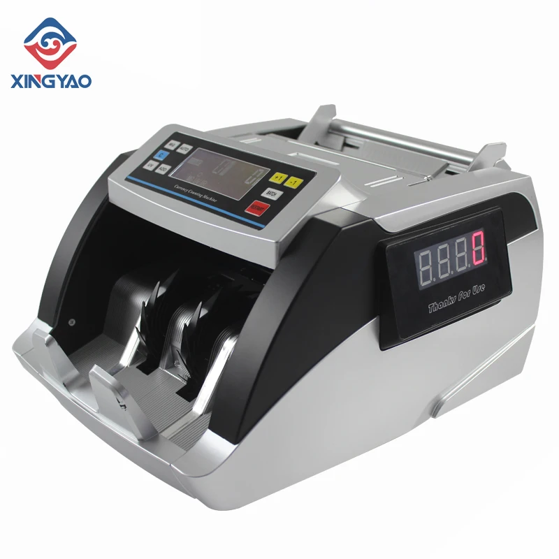 XD-8800 New design Banknotes counting machine Money counter with external Display OEM logo Customize Pakistan Bill notes counter