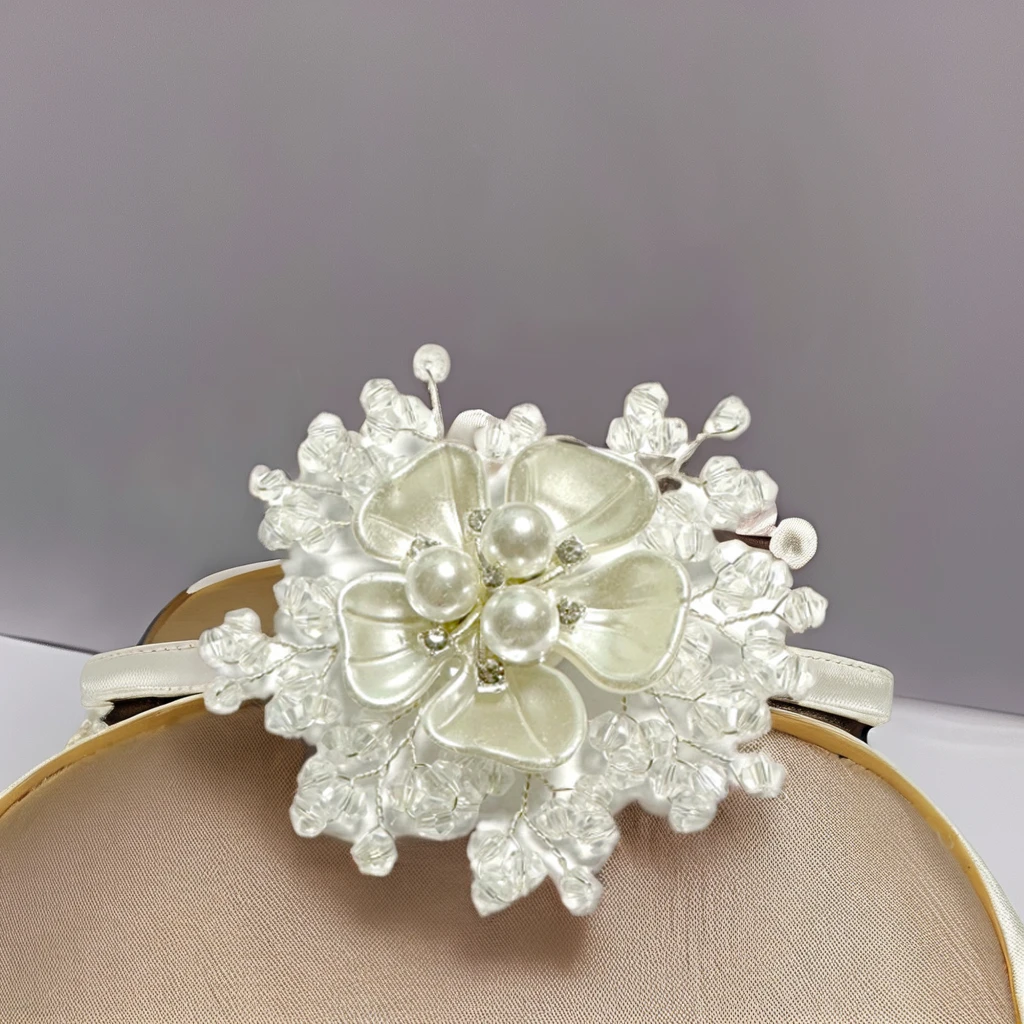 Factory direct sales of 6*6cm hand-wire shoes clip flowers, shoes decorative flowers wedding shoes decorative flowers