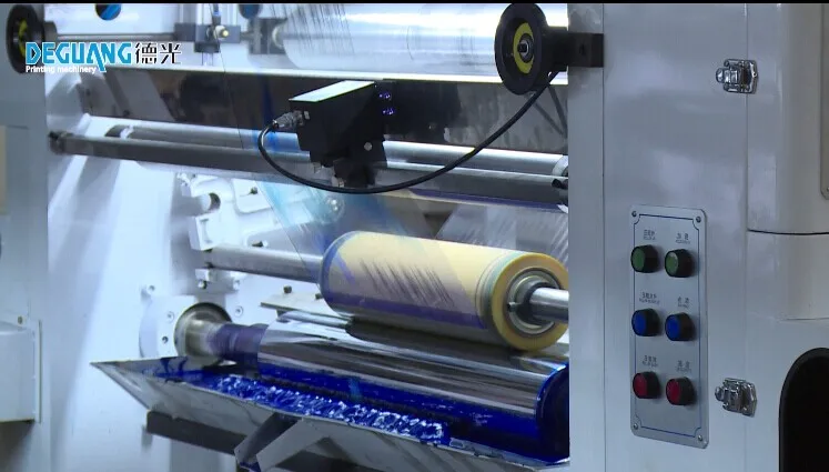 Bopp Film PET Film PE Film Rotogravure Printing Machine