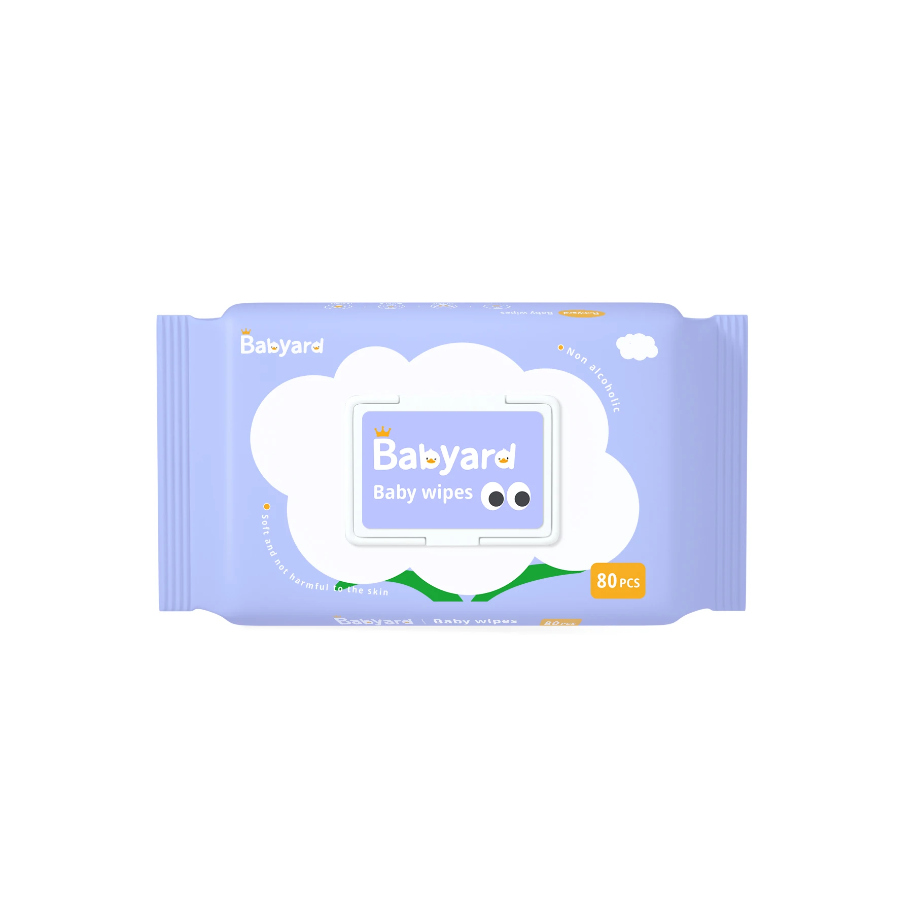 FREE SAMPLE Cheap 80pcs Baby Wipes Premium Baby Wet Wipes Wet Tissue With Cover