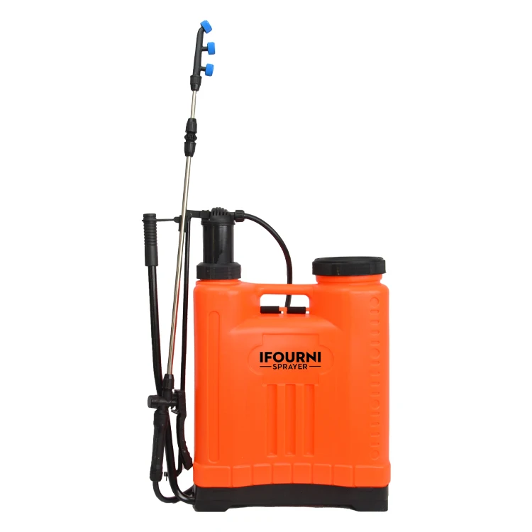 16L/20L Garden Farm Backpack Weed Manual Sprayer PE Pressure Sprayer Electric Garden Water Sprayer Rechargeable Plastic 4 Pieces