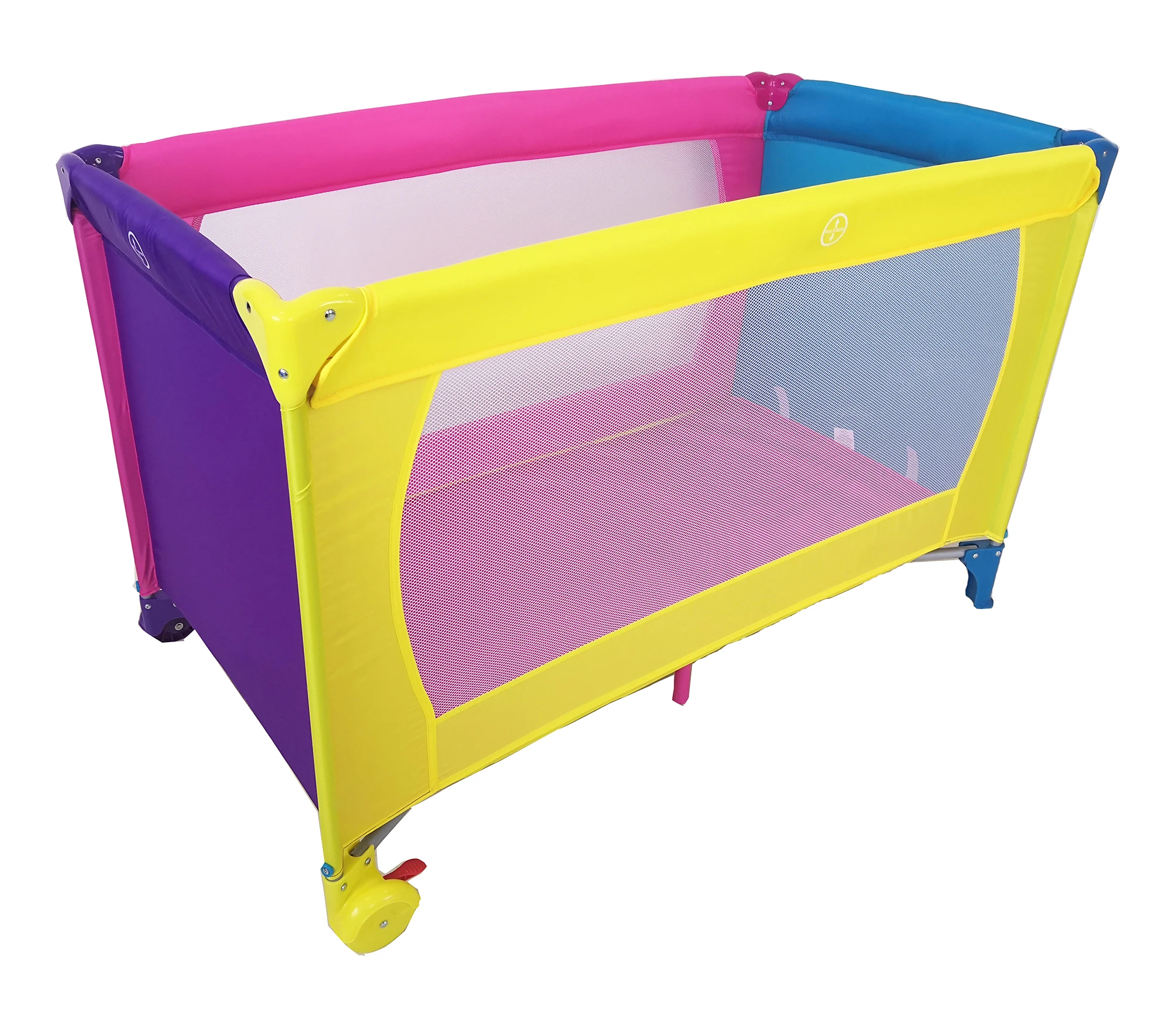 
baby plastic playpen bed pink portable cradle cribs play yard cot bed kids playpen fence bassinet travel cot 
