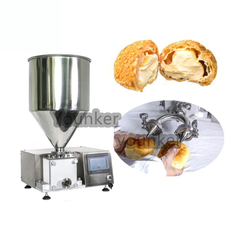 Manual bread filling butter machine / cake cream stuffing machine / jam core filling machine
