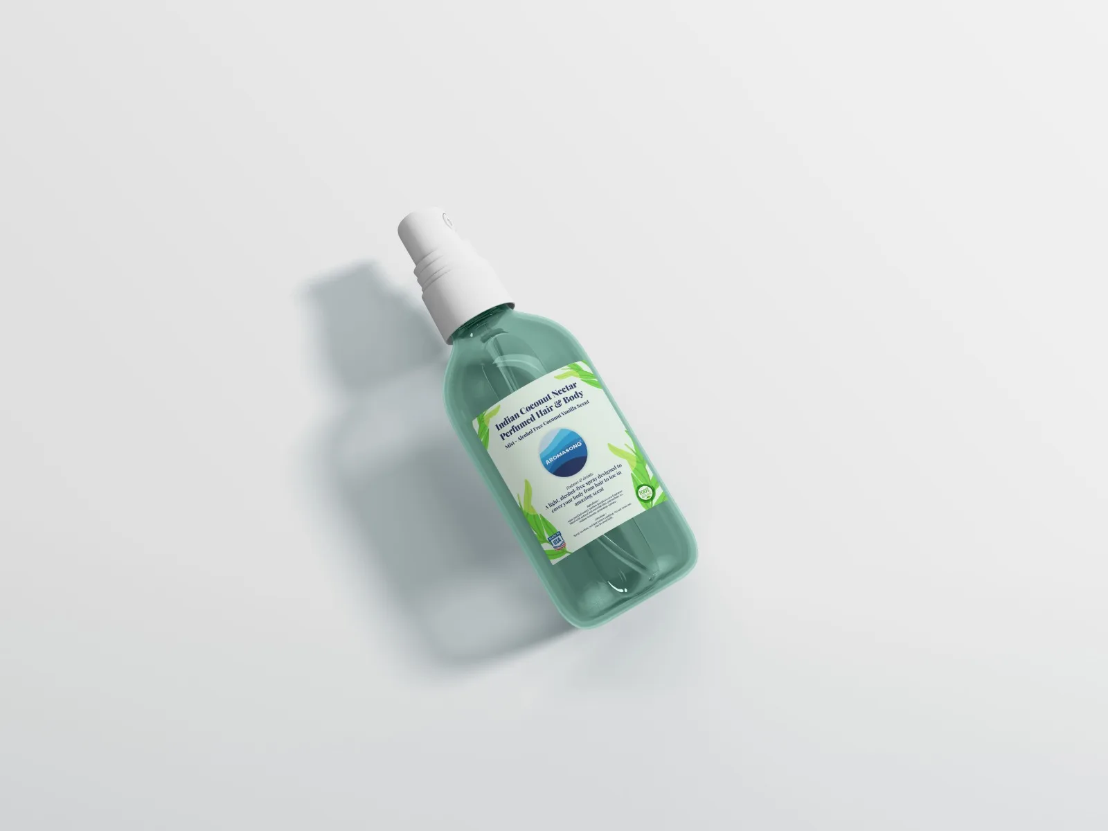 Private Label Top Quality Indian Coconut Nectar Perfumed Hair & Body Mist For Both Men & Women Made In USA Custom Logo