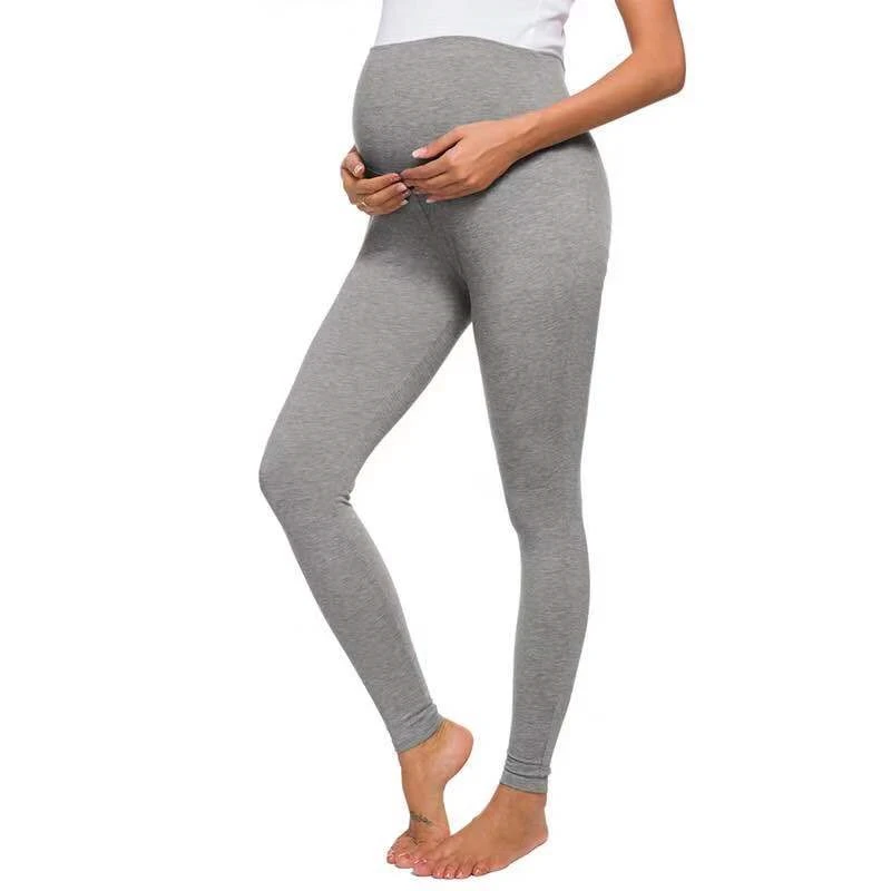 Pregnancy Pencil Pants Women Maternity Clothes Pants High Quality Solid Pregnant Pencil Pants