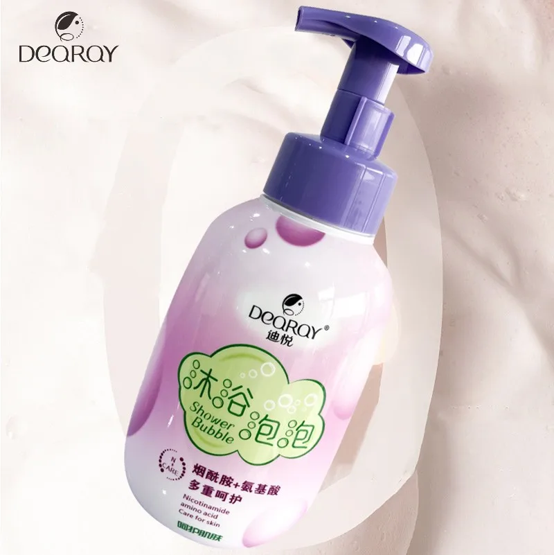 private label  hot sales shower gel moisturizing fruit extract milk bath cream bubble body wash