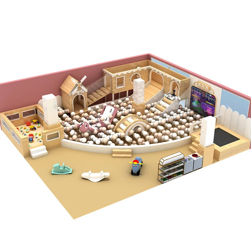 Children Good Design Playground Various Theme Equipment Safety Kids Self Wonderful Toys Park Indoor Playground for Kids