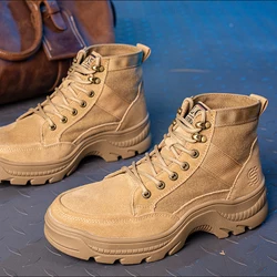 DOUBLE LUCKY Zapatos De Seguridad Rubber Hiking Shoes Safety Custom Logo Outdoor Hiking Shoes