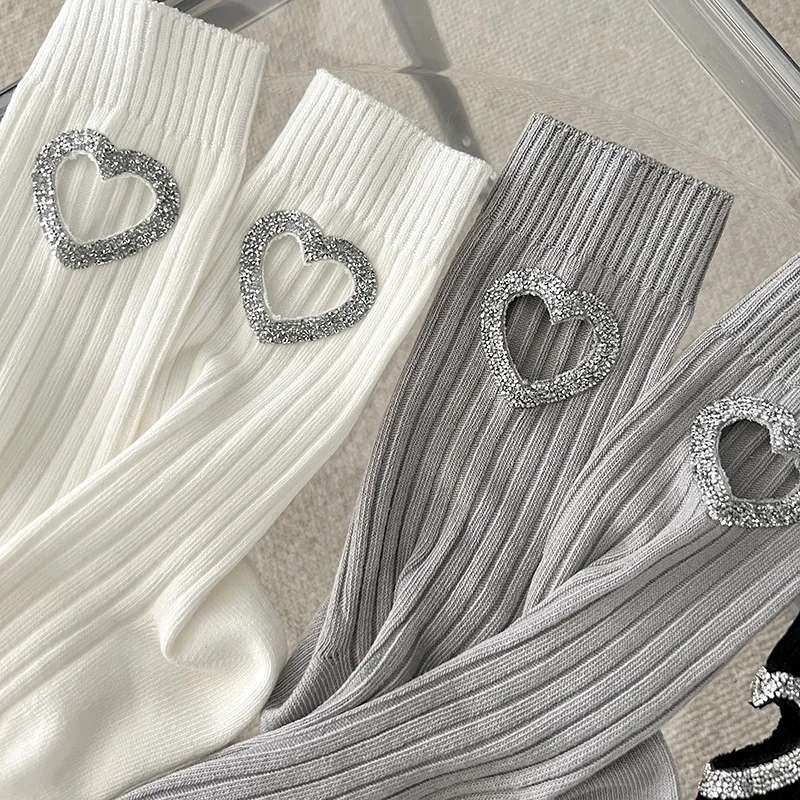 Женские блестящие носки