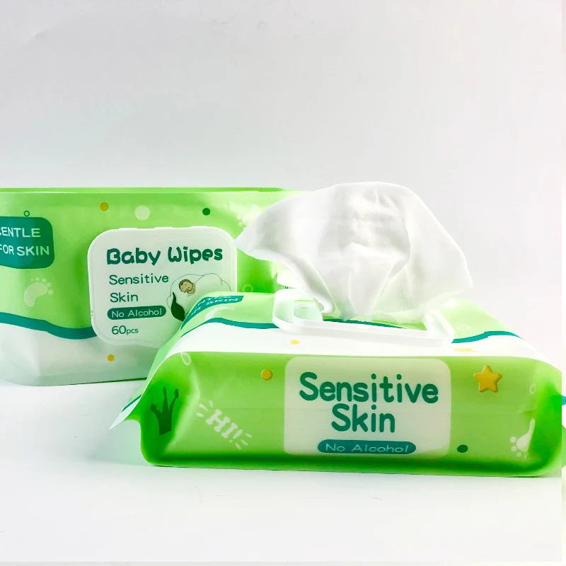 natural care water based cotton dental baby wipe