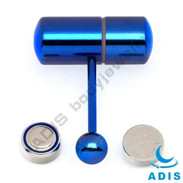 316 L stainless steel tongue barbell piercing vibrating tongue rings